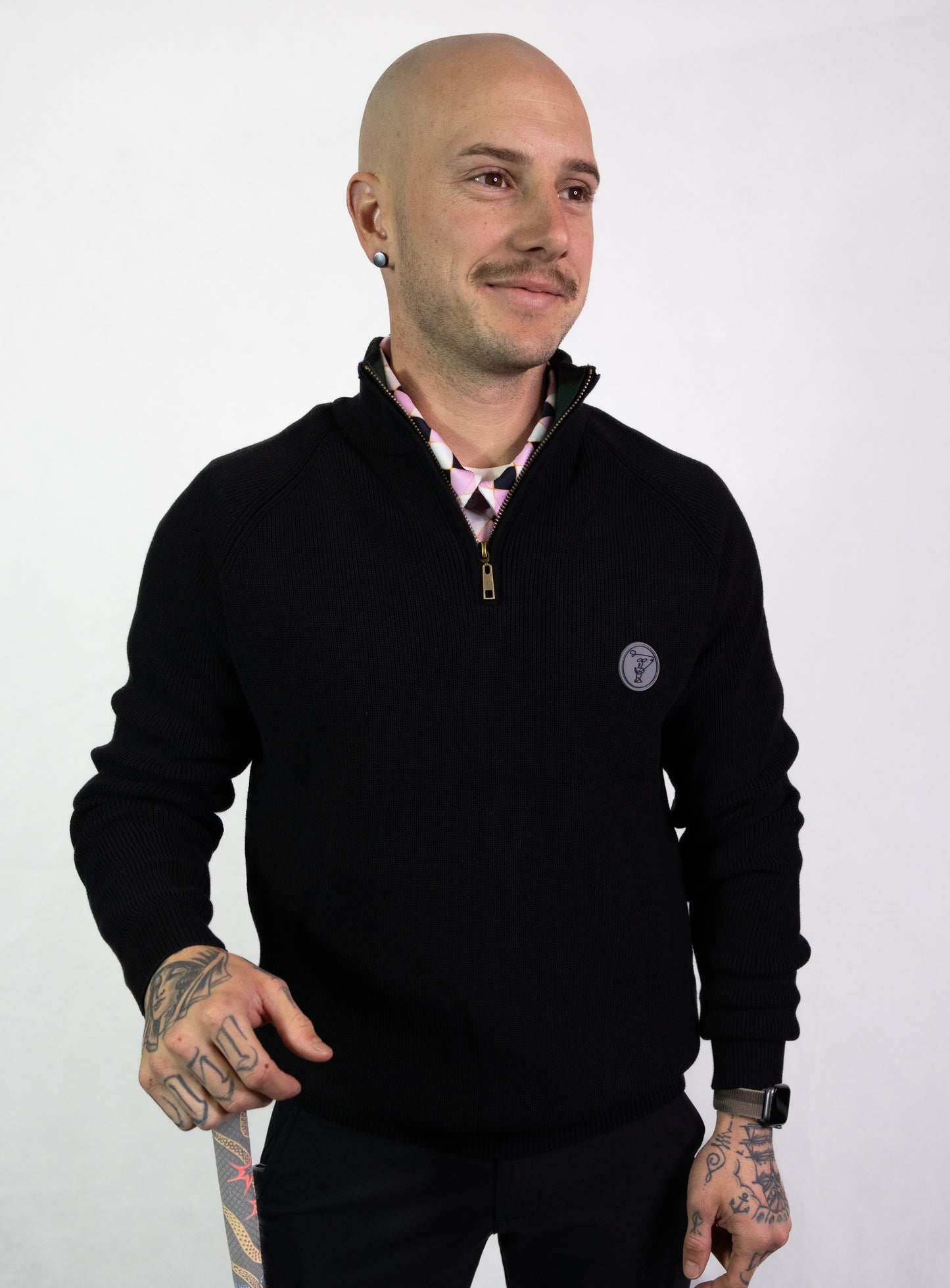 Swinging Man Quarter zip
