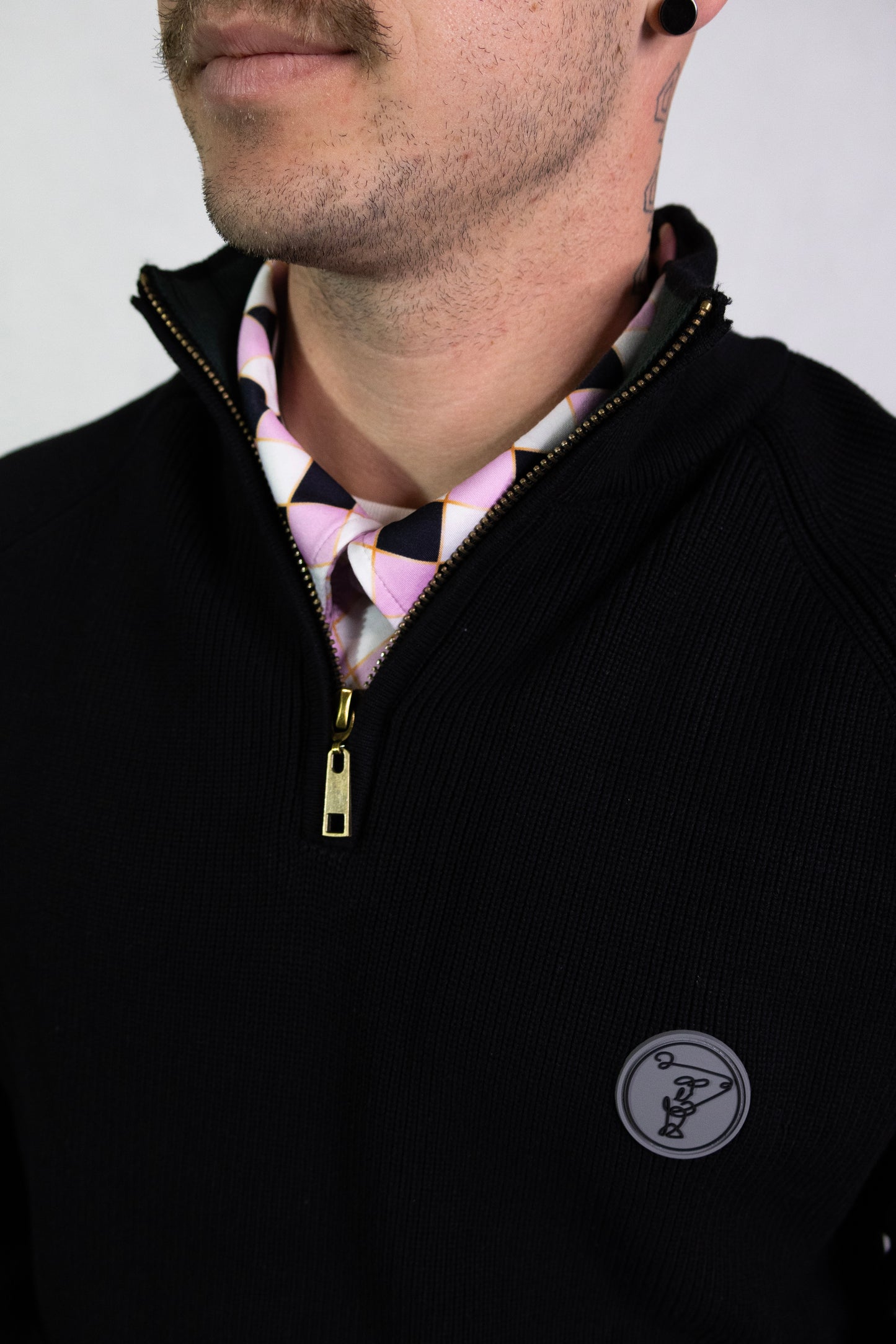 Swinging Man Quarter zip
