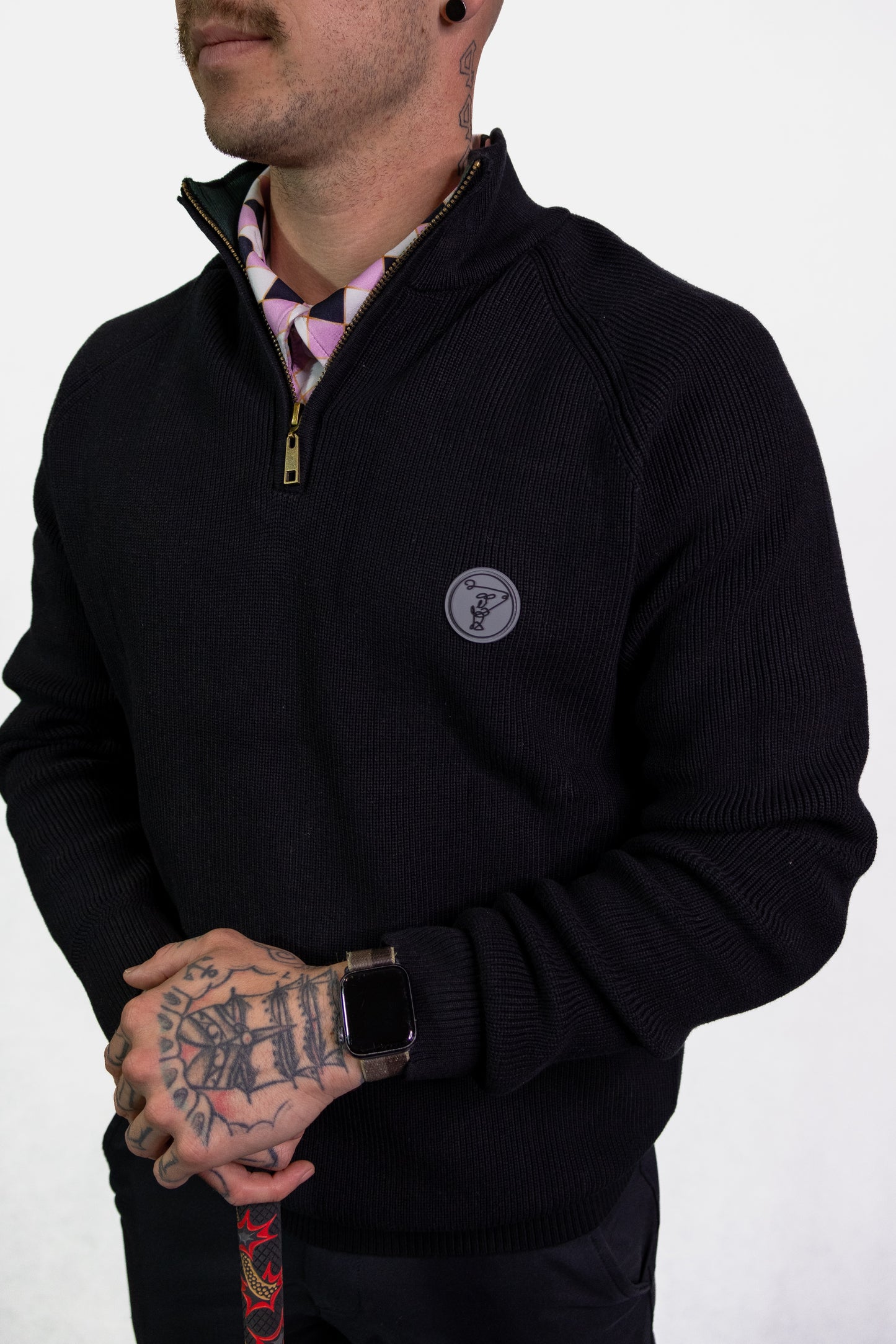 Swinging Man Quarter zip