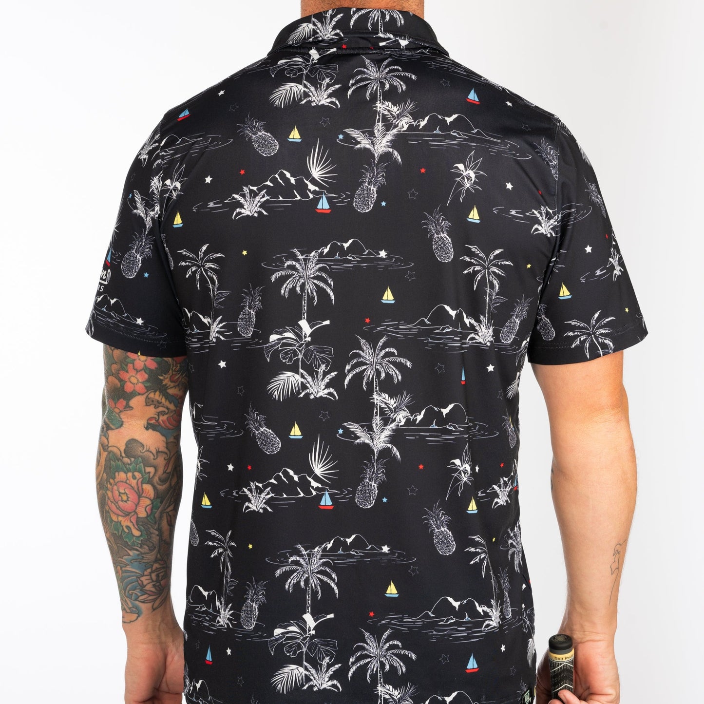 TUG Golf Polo | "Palm Swings”